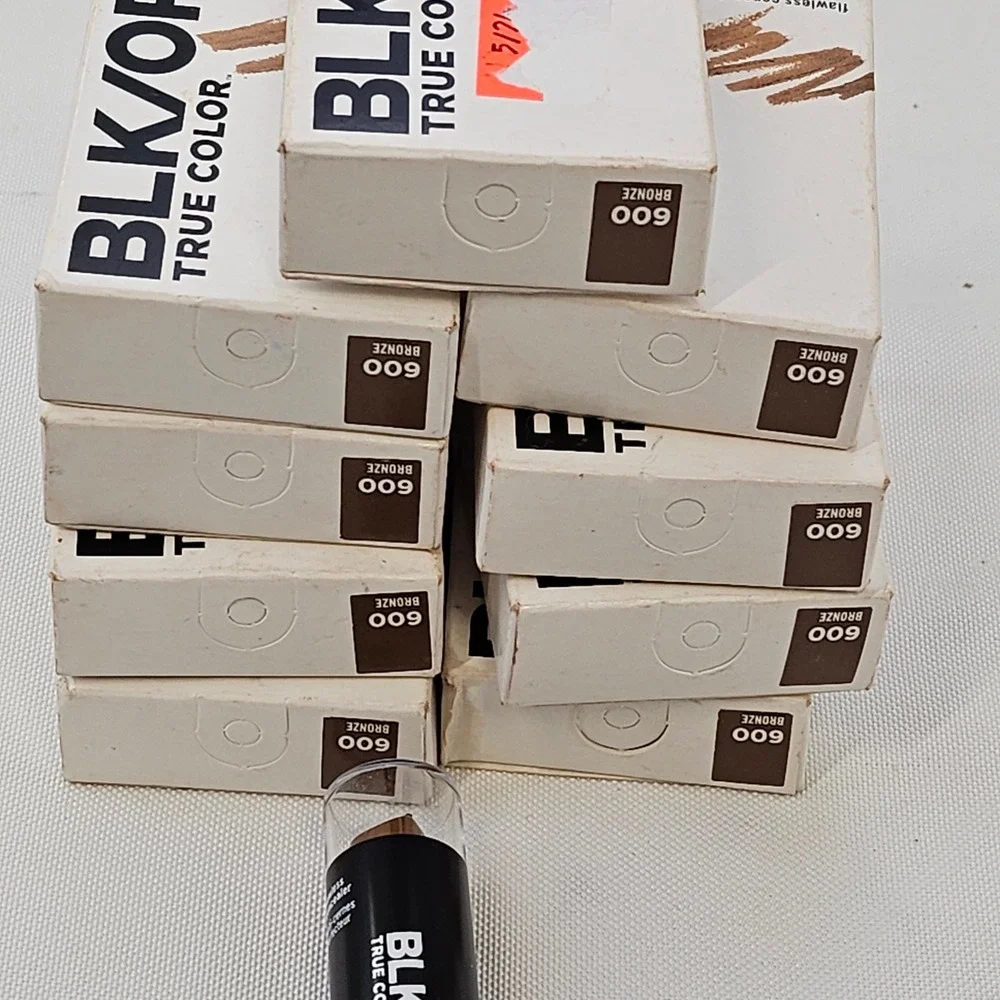 Lot of‎ 9 BLK/OPL True Color Flawless Concealer Stick 600 Bronze 0.12oz 1404